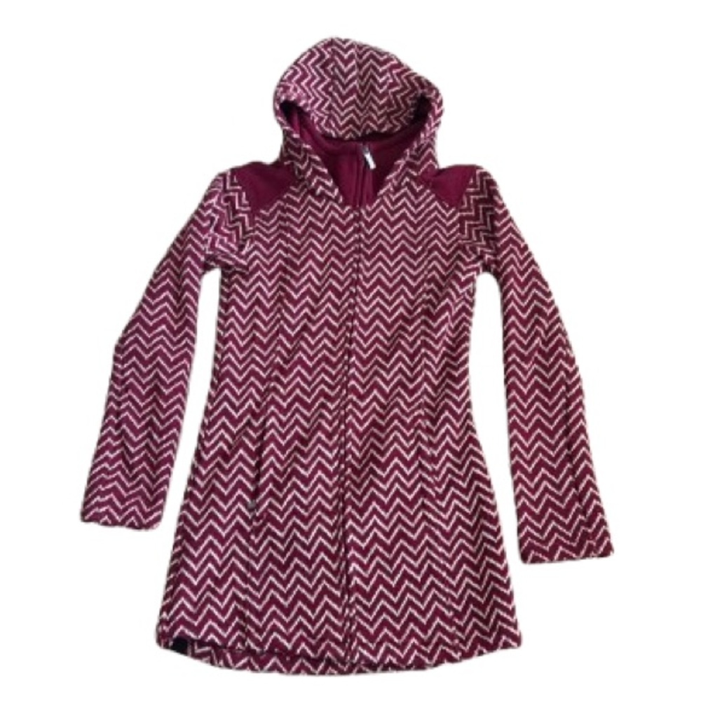 440 BENCH NWT Women’s Long Fleecd Lined Hooded ZipUp Swester Jacket-Size: Smalll